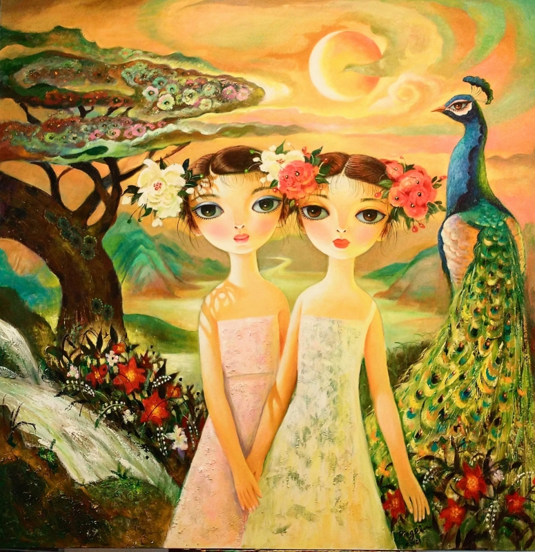 Together Again by artist Ping Irvin